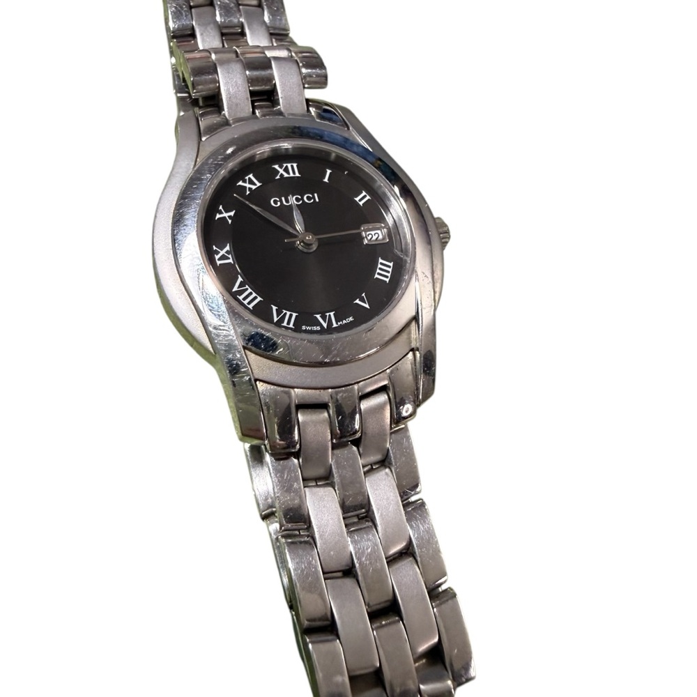 Gucci Women's Vintage Stainless Steel
Watch with Charcoal Dial - Picture 13 of 16